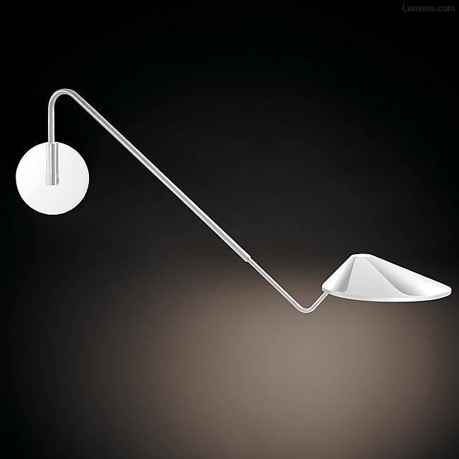 Nón Lá 04 Wall Light - White Lacquer Finish