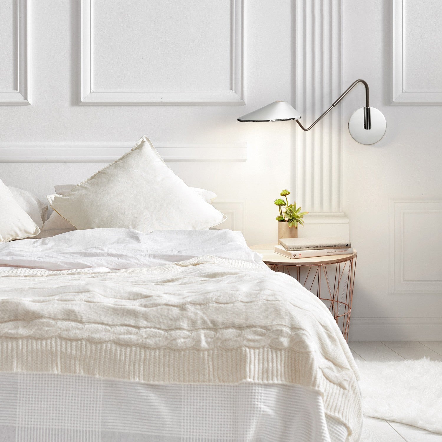 Nón Lá 03 Wall Light - White