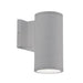 Nordic 7" Outdoor Wall Sconce - Gray Finish