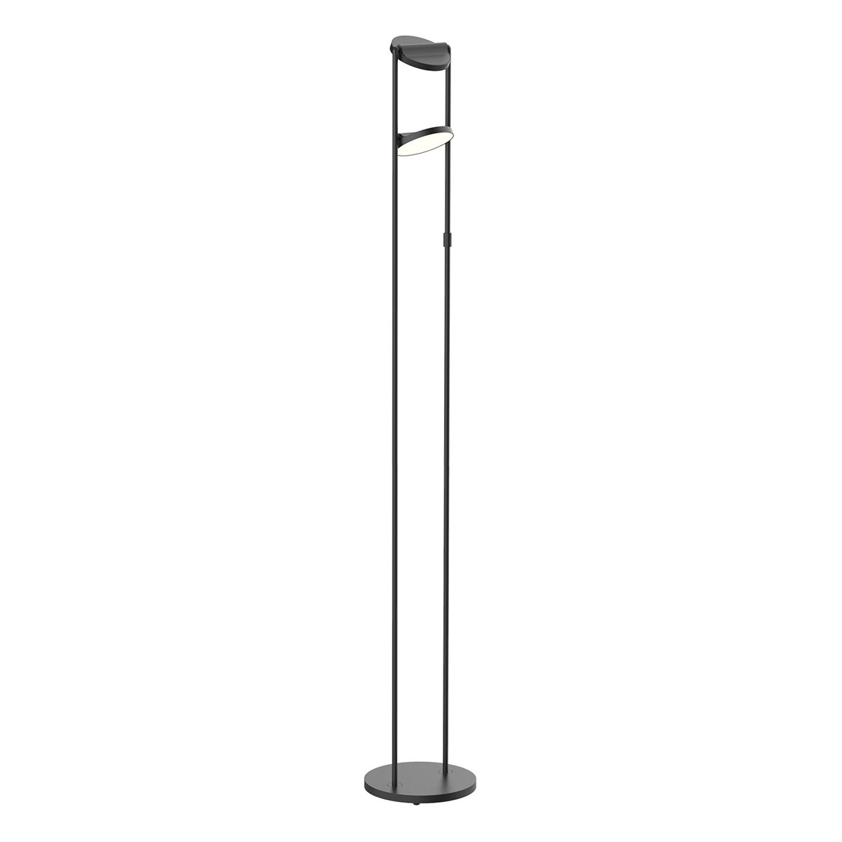 Novel LED Floor Lamp - Black Finish