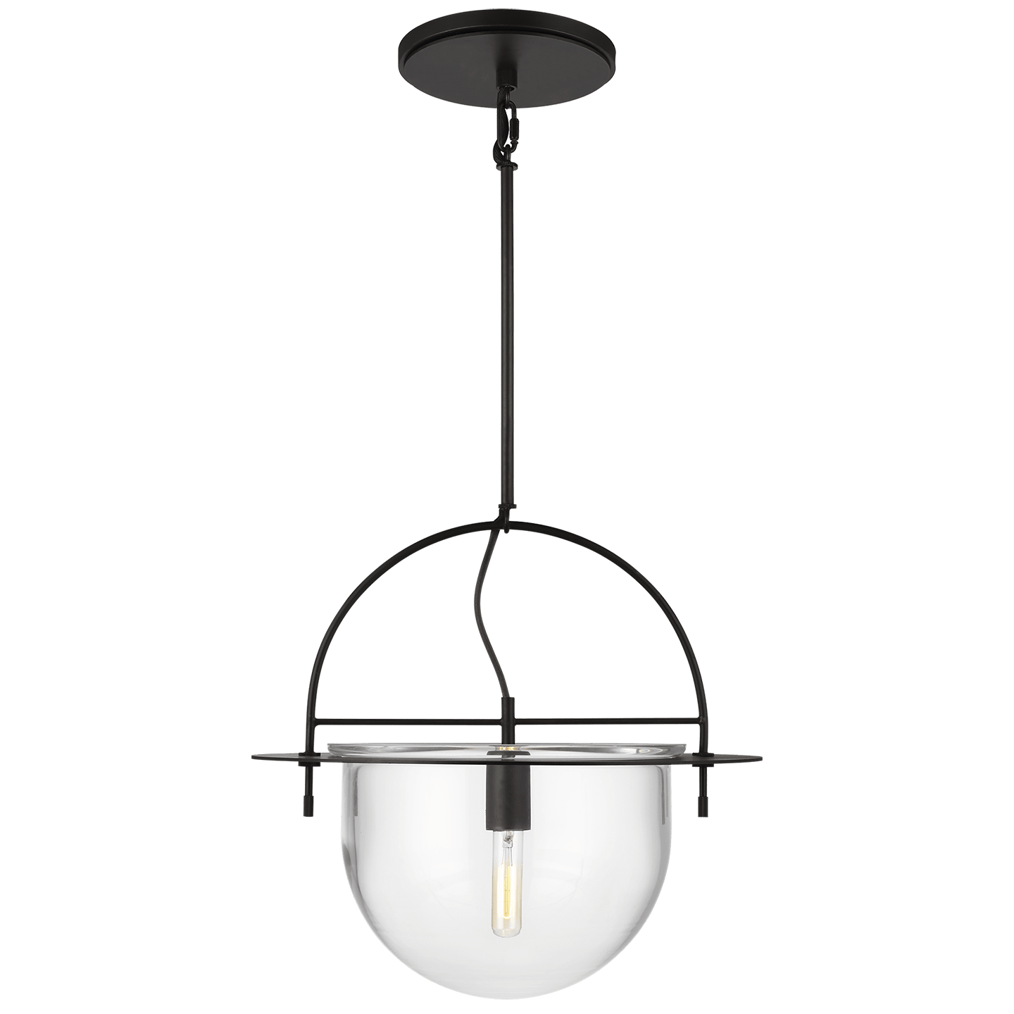 Nuance Large Pendant - Aged Iron Finish