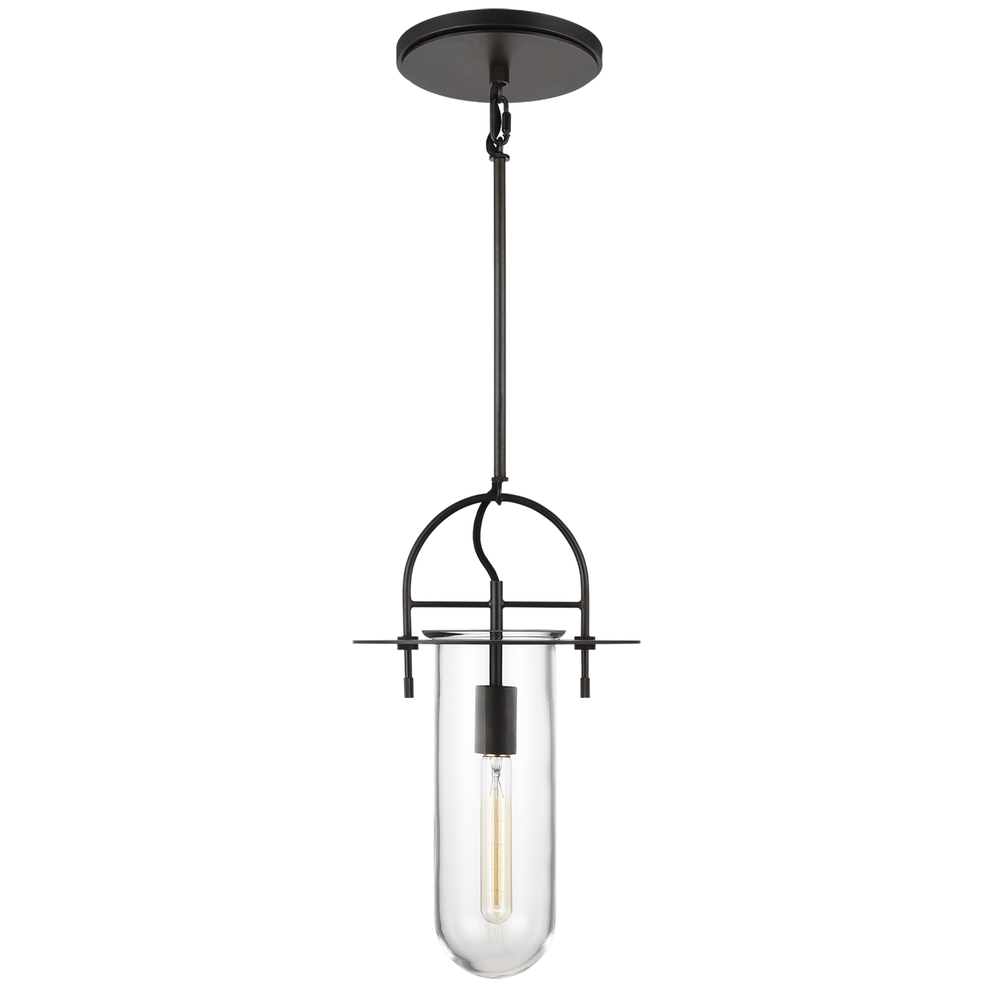 Nuance Medium Pendant - Aged Iron Finish