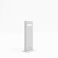 Load image into Gallery viewer, Nuda Small Outdoor LED Bollard - White Finish
