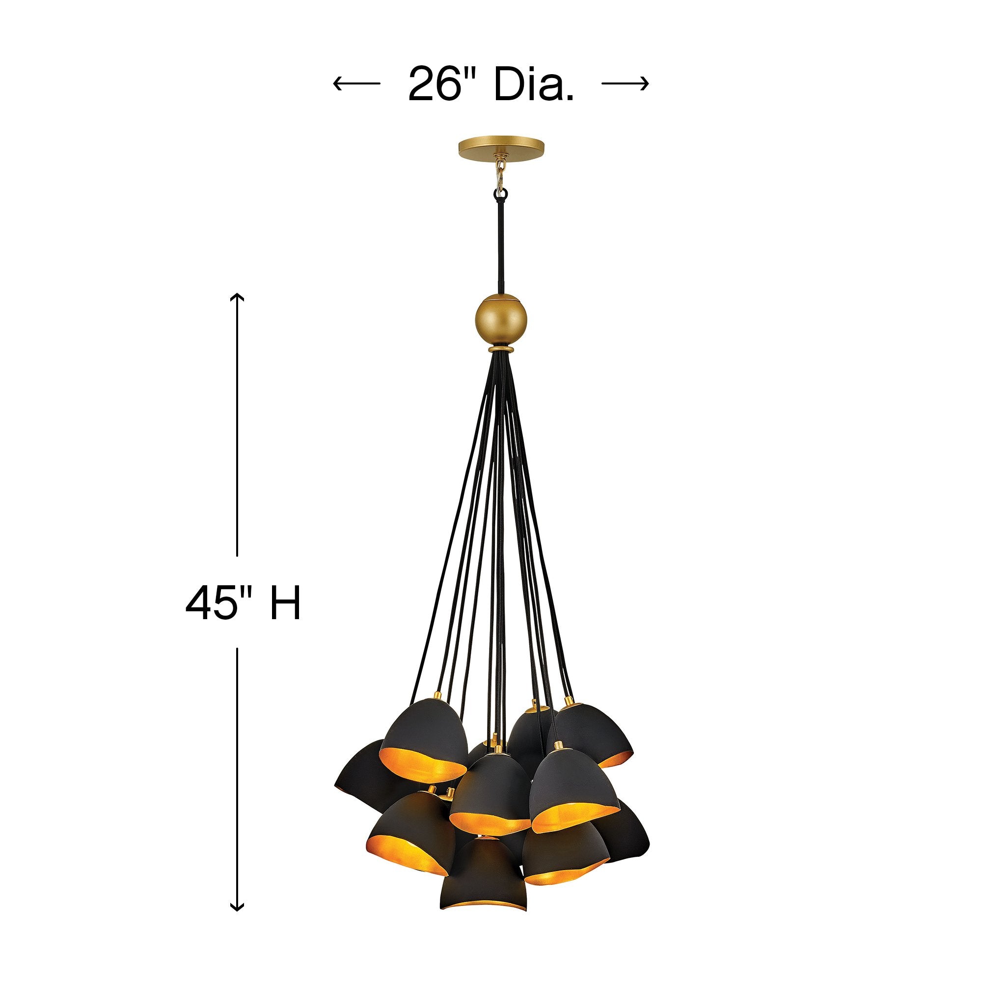 Nula Cluster Pendant - Diagram