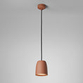 Load image into Gallery viewer, Nut LED Mini Pendant - Textured Terracotta Finish
