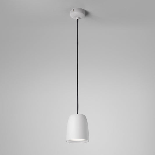 Nut LED Mini Pendant - Textured White Finish