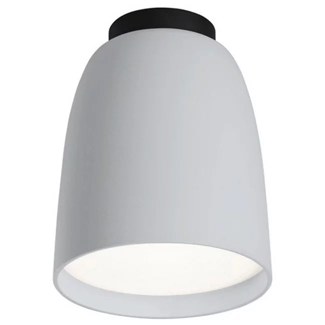 Nut LED Outdoor Flush Mount - Textured Grey Finish