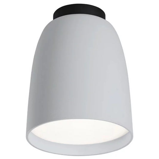 Nut LED Outdoor Flush Mount - Textured Grey Finish