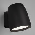 Load image into Gallery viewer, Nut LED Outdoor Wall Sconce - Textured Black
