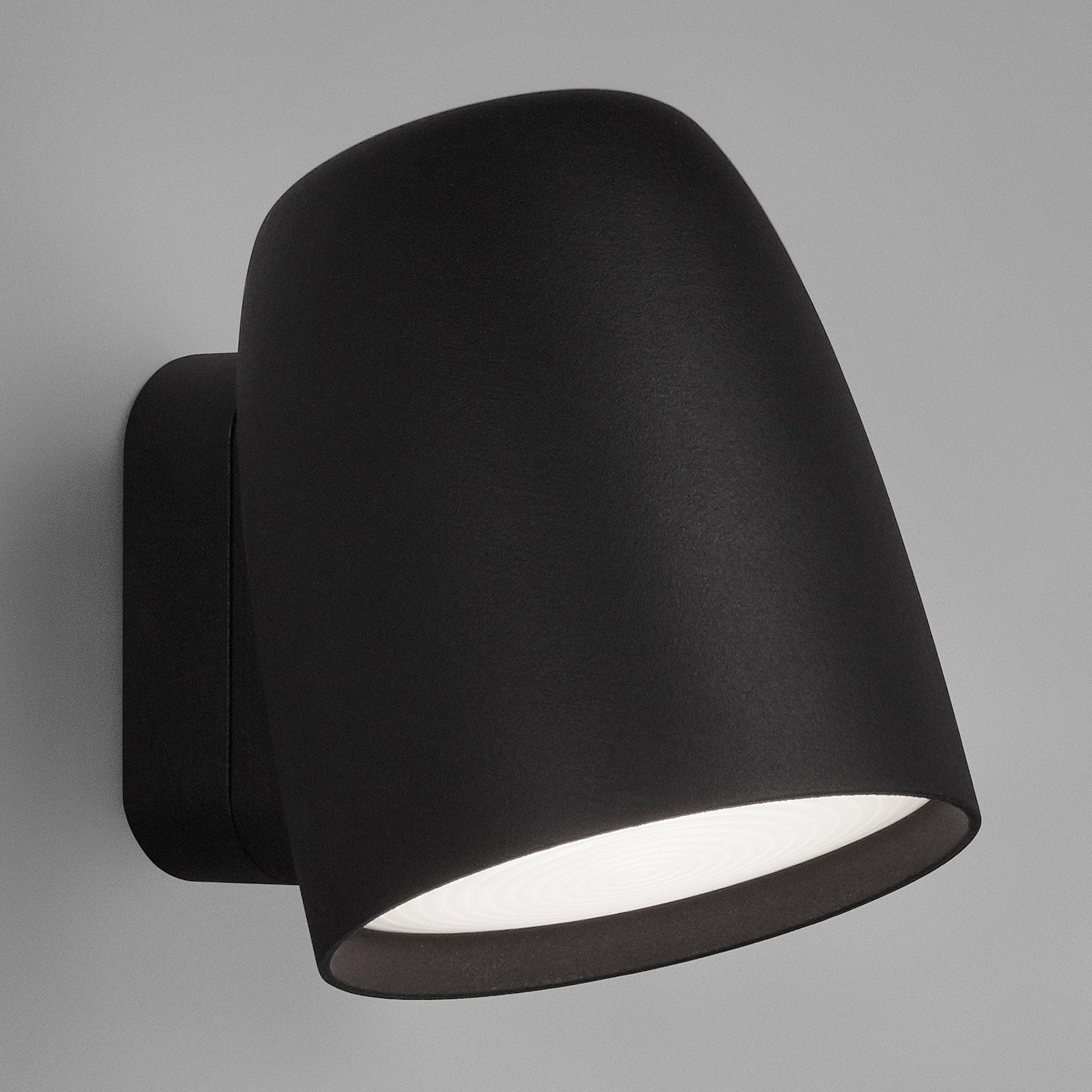 Nut LED Outdoor Wall Sconce - Textured Black