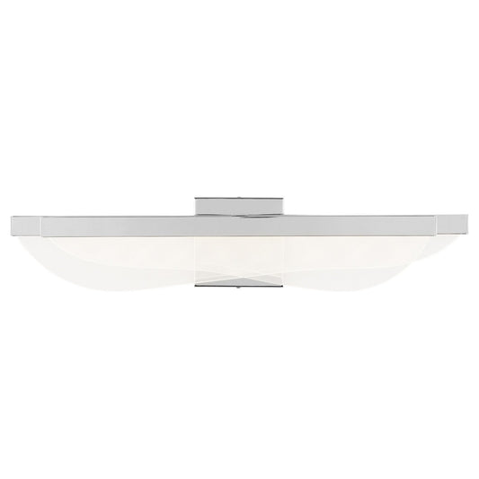 Nyra LED Bath Bar - Polished Nickel Finish