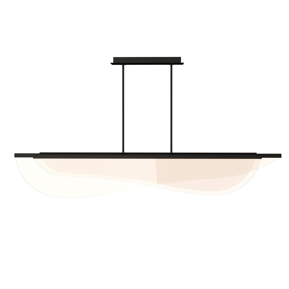 Nyra 60 Linear Suspension - Nightshade Black Finish