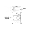 Load image into Gallery viewer, Oculux 3.5" LED New Construction IC Rated Housing - Diagram
