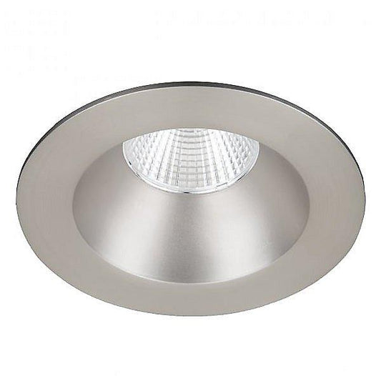 Oculux 3.5" LED Round Open Reflector Trim - Brushed Nickel Finish