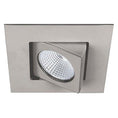 Load image into Gallery viewer, Oculux 3.5" LED Square Adjustable Trim - Brushed Nickel Finish
