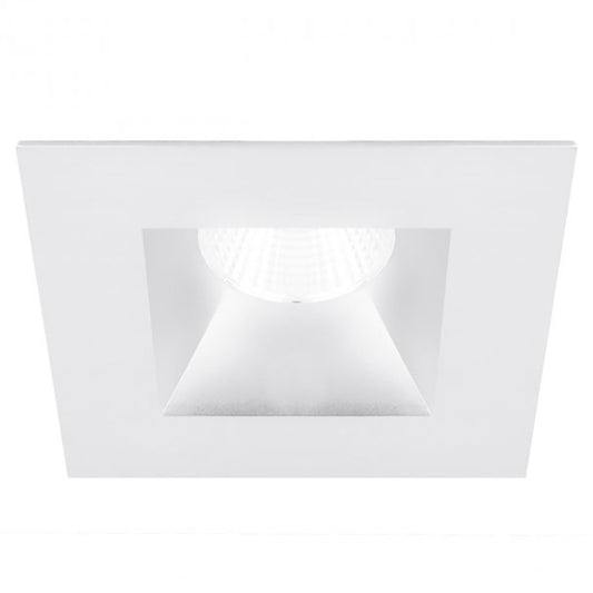 Oculux 3.5" LED Square Open Reflector Trim - White Finish