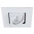 Load image into Gallery viewer, Oculux 3.5" LED Square Open Reflector Warm Dim Trim - White Finish
