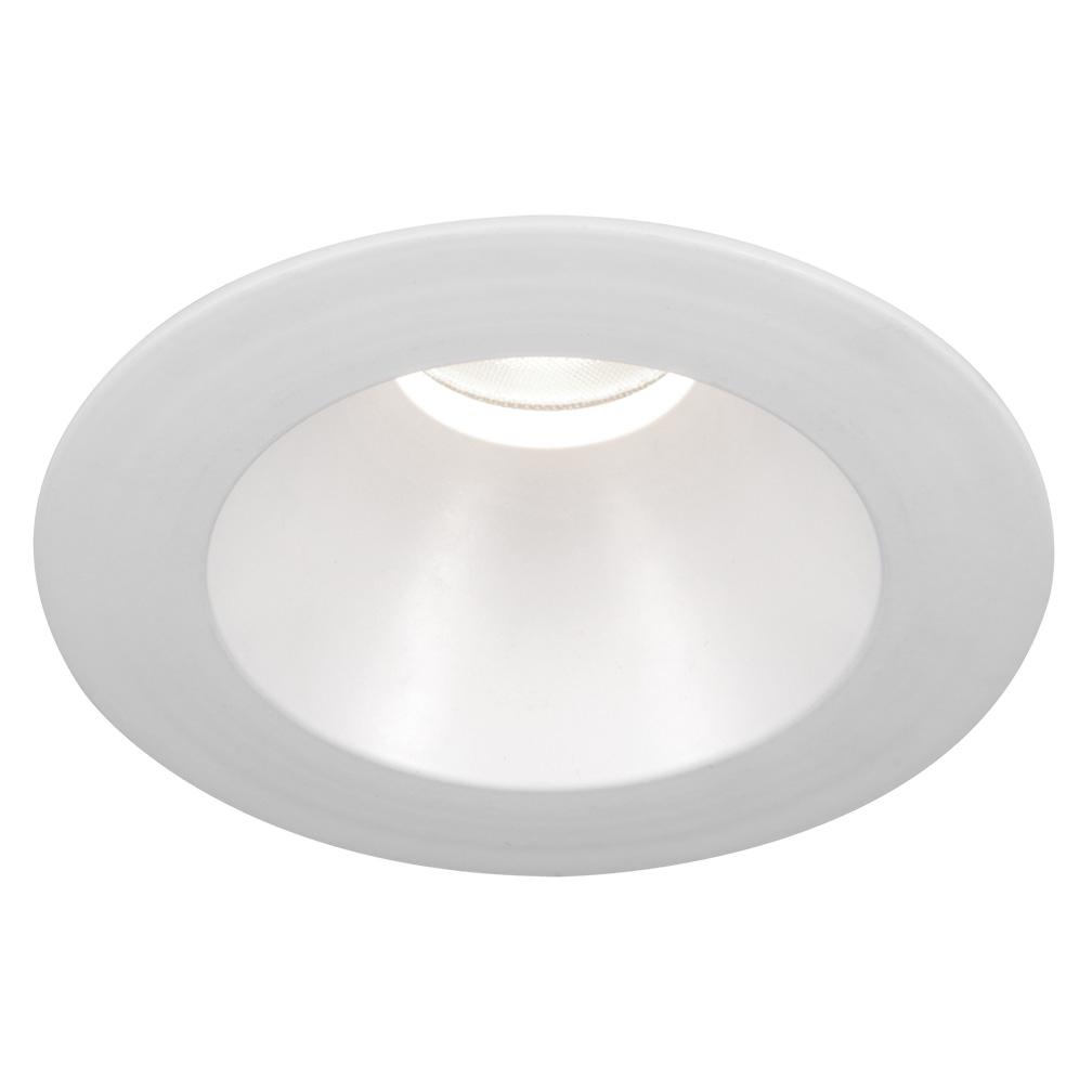 Oculux 3.5" Round Open Reflector Polycarbonate Trim - White Finish