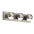 Load image into Gallery viewer, OKO 3 LIGHT BATH Satin Nickel
