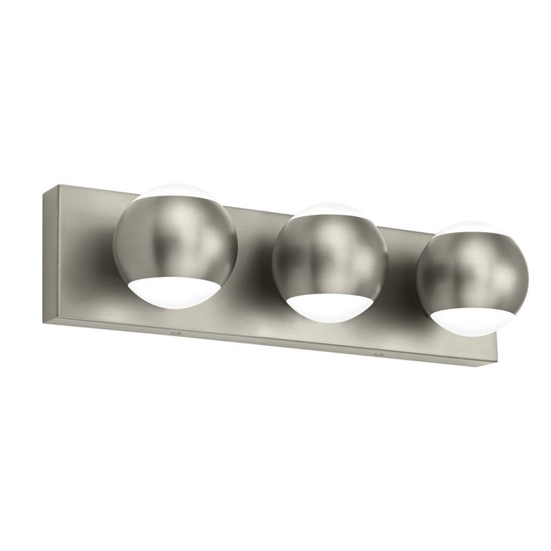 OKO 3 LIGHT BATH Satin Nickel