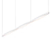 Ola Triple Linear LED Pendant - Satin White