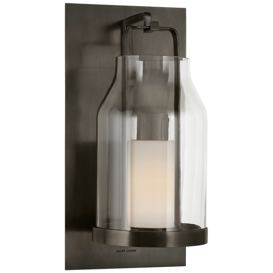 Ollie Small Wall Lantern - Bronze Finish