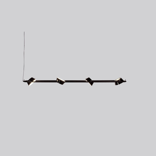 Olo LED Linear Suspension - Black Finish