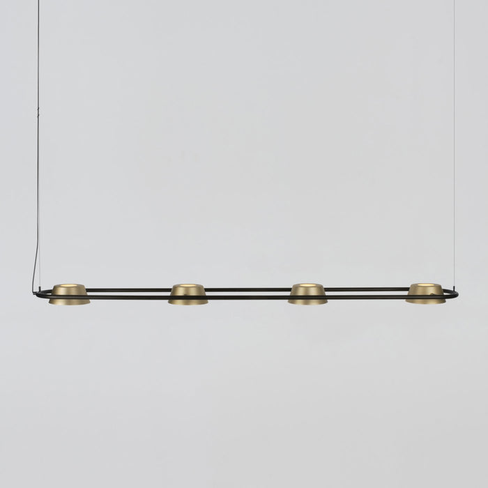 Olo LED Linear Suspension - Champagne Gold Finish