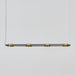 Olo LED Linear Suspension - Champagne Gold Finish