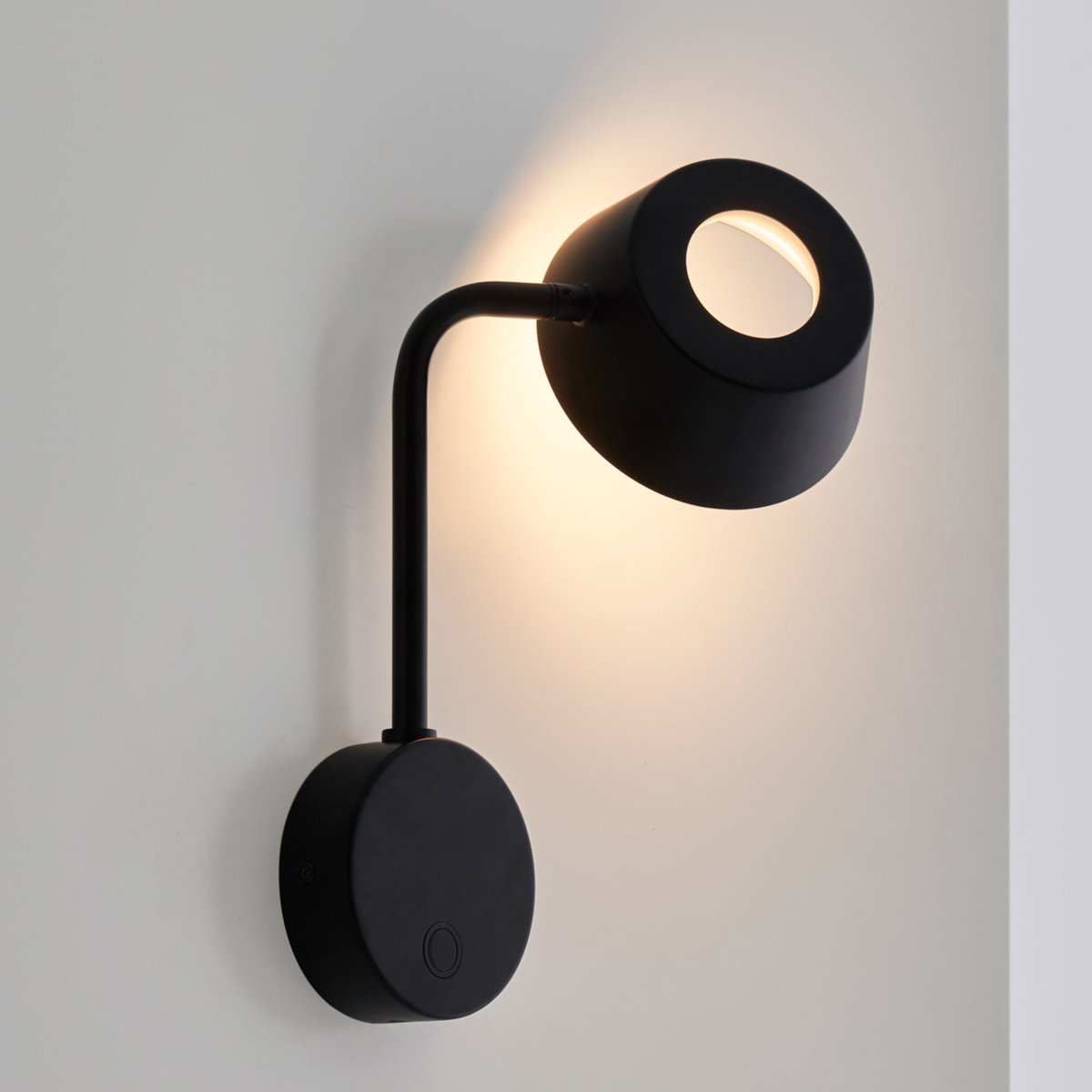 Olo Wu LED Wall Sconce - Black Finish