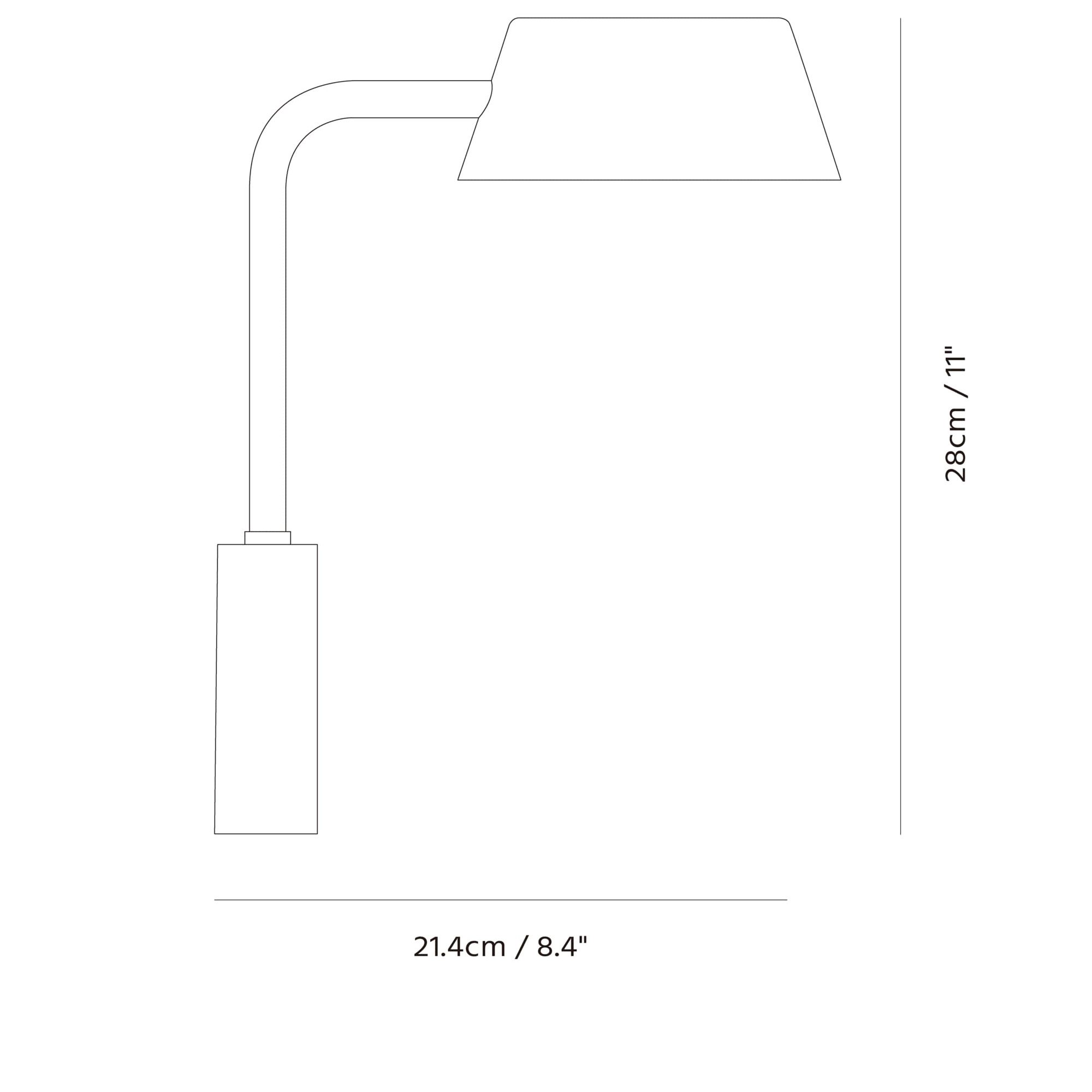 Olo Wu LED Wall Sconce - Diagram