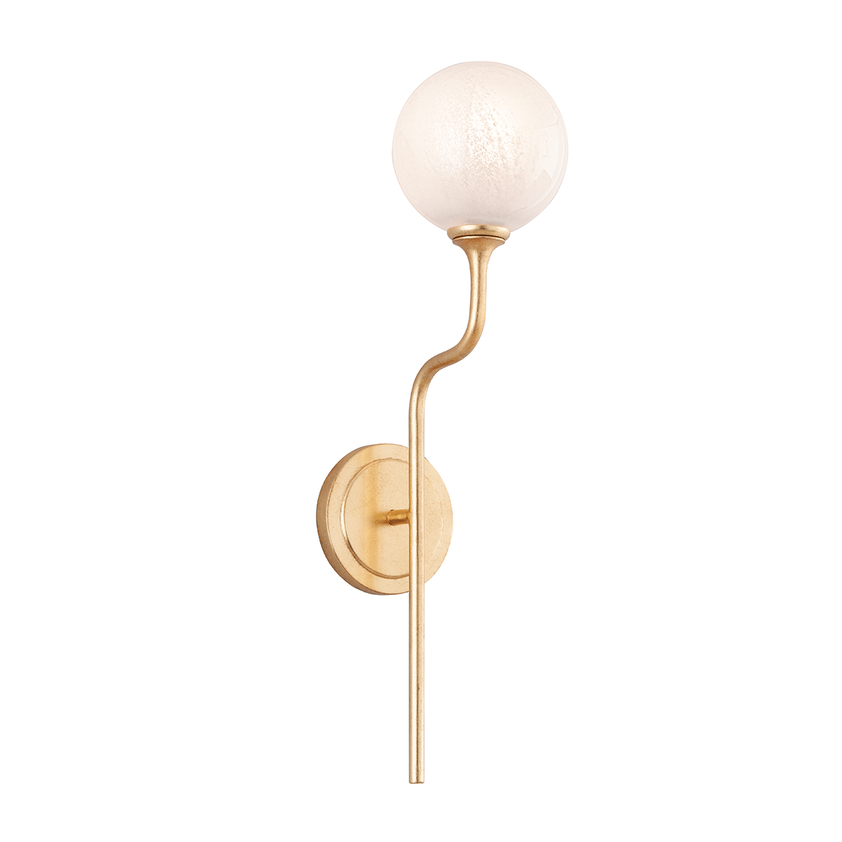 Onyx 1-Light Wall Sconce - Gold Leaf Finish