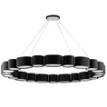 Load image into Gallery viewer, Opal Chandelier - Soft Black Stainless Steel
