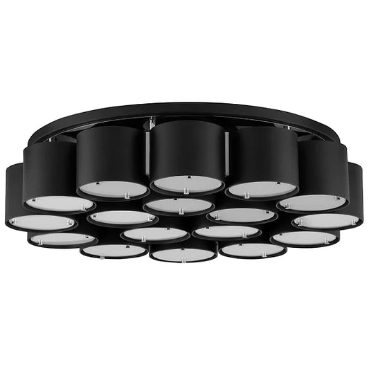 Opal Flushmount - Soft Black Stainless Steel