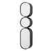 Opal Wall Sconce - Soft Black Stainless Steel