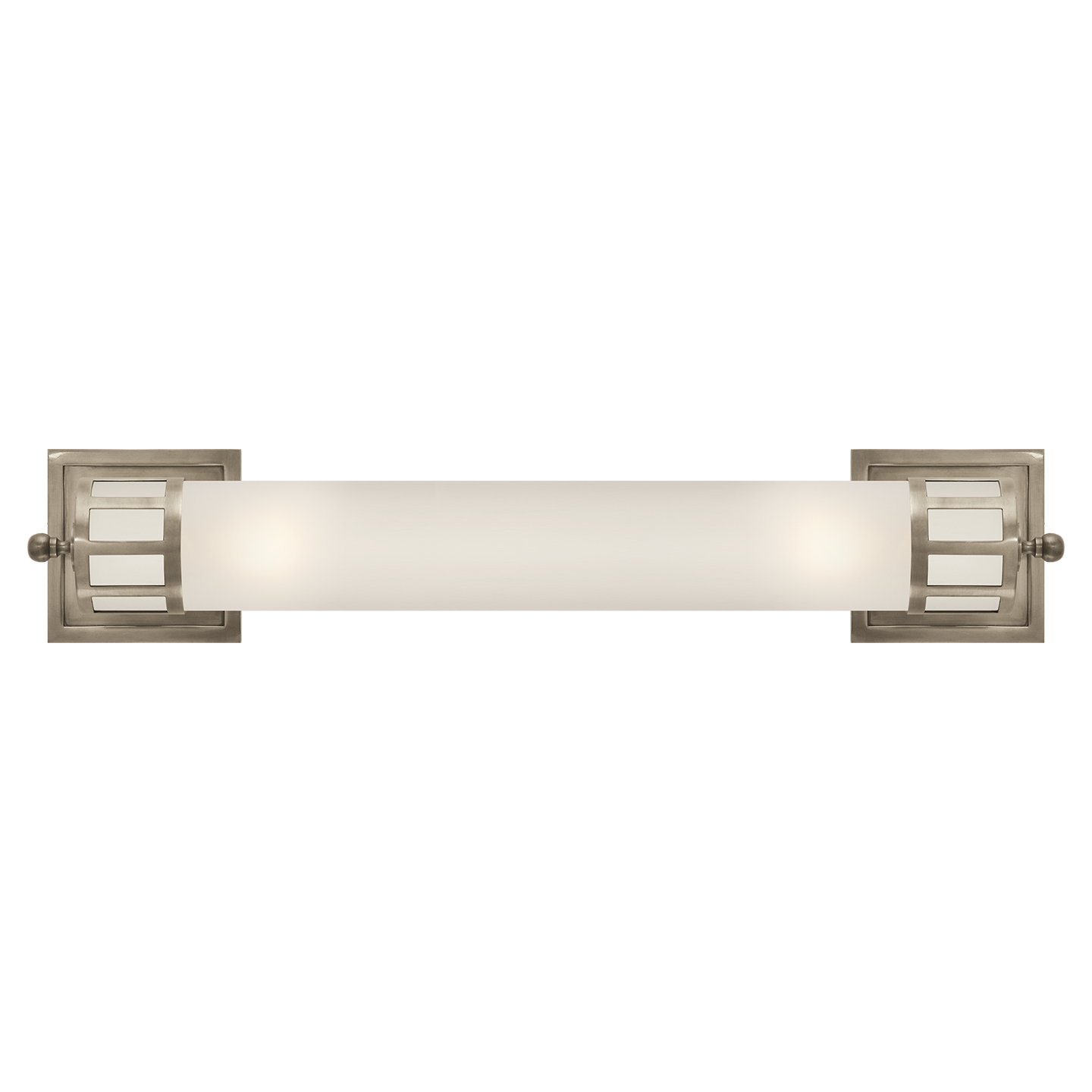 Openwork Long Sconce - Antique Nickel Finish