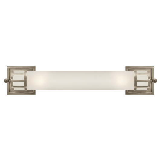 Openwork Long Sconce - Antique Nickel Finish