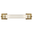 Load image into Gallery viewer, Openwork Long Sconce - Hand-Rubbed Antique Brass Finish
