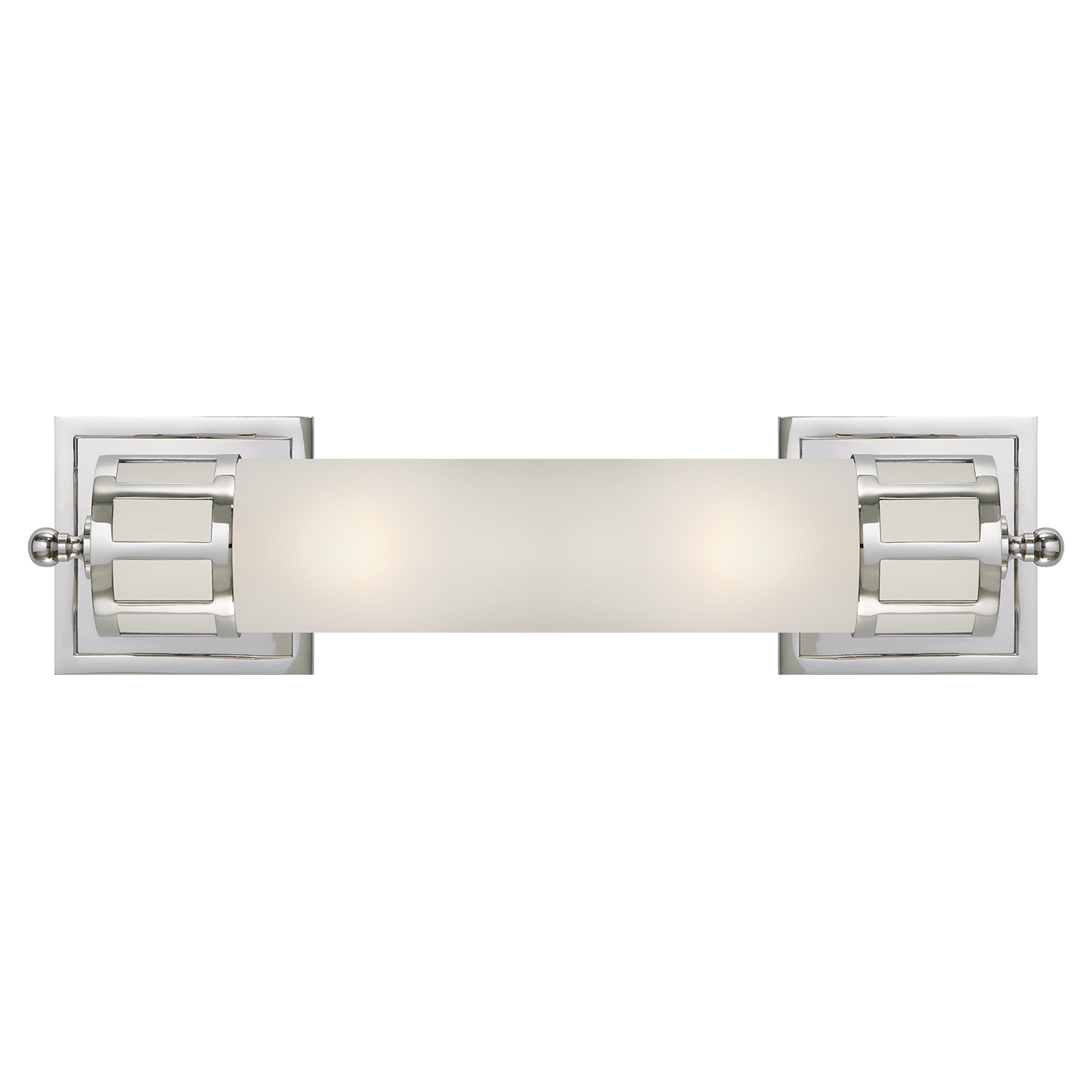 Openwork Medium Sconce - Chrome Finish