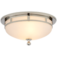 Load image into Gallery viewer, Openwork Small Flush Mount - Polished Nickel Finish

