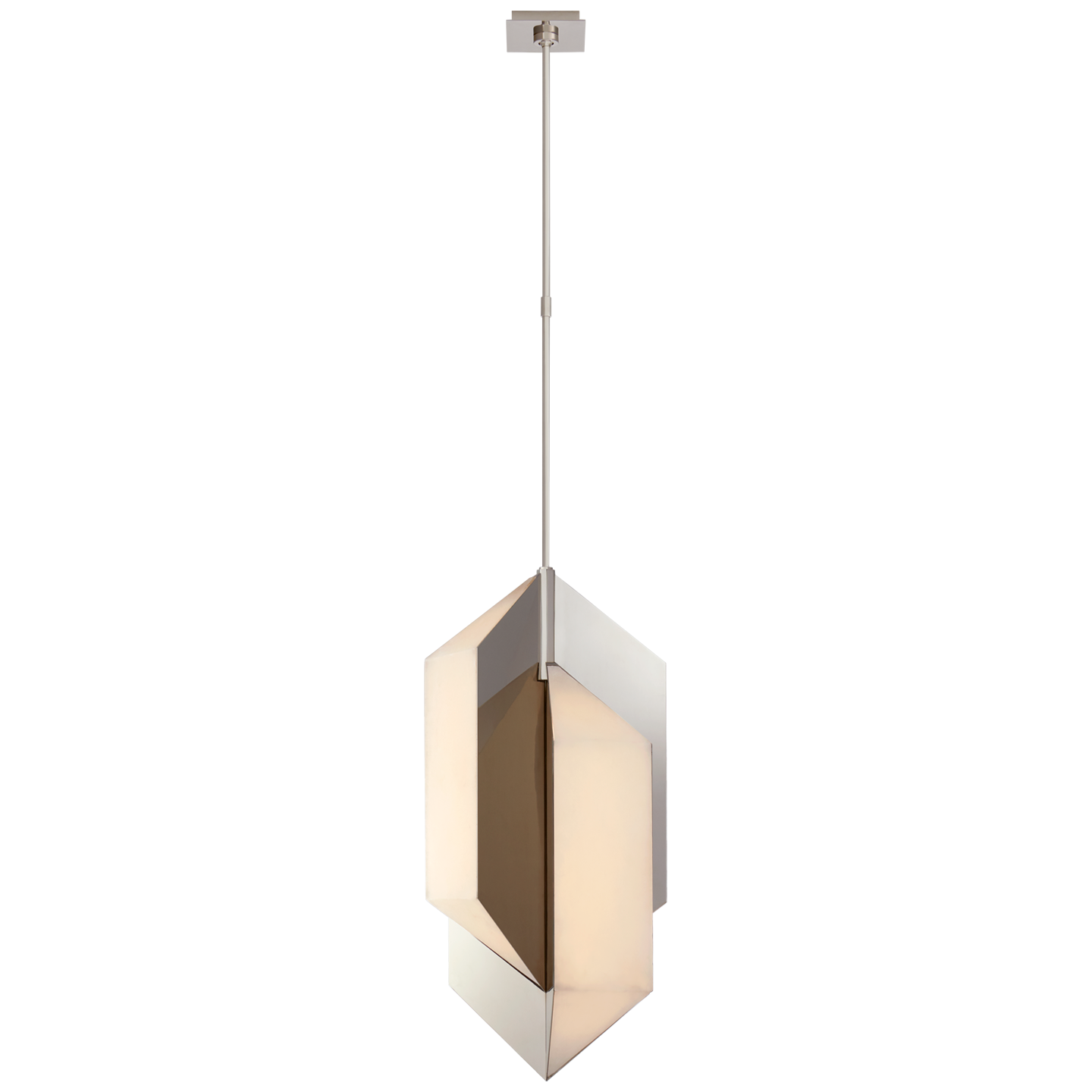 Ophelion Medium Pendant - Polished Nickel Finish