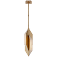 Load image into Gallery viewer, Ophelion Small Pendant - Antique-Burnished Brass Finish
