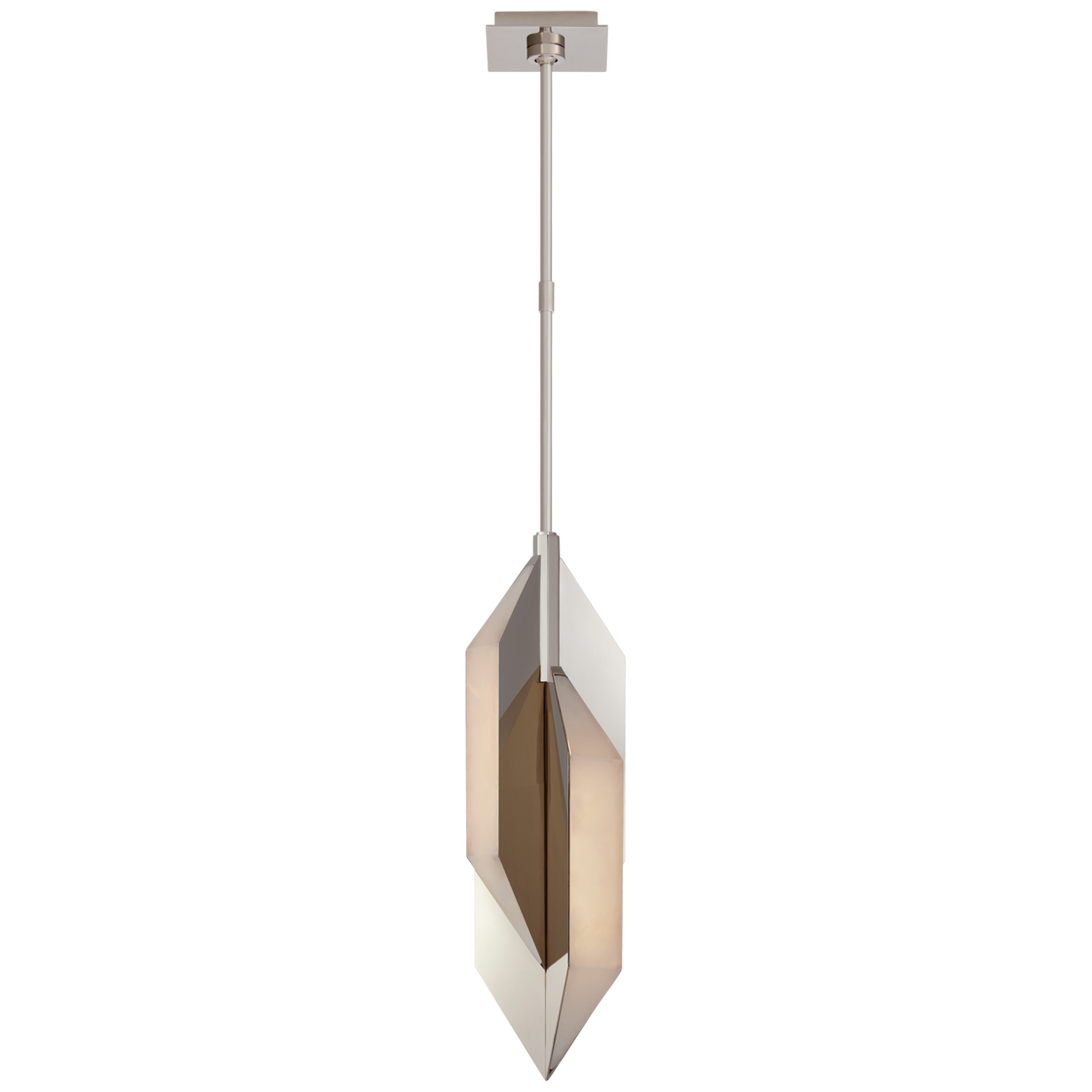 Ophelion Small Pendant - Polished Nickel Finish