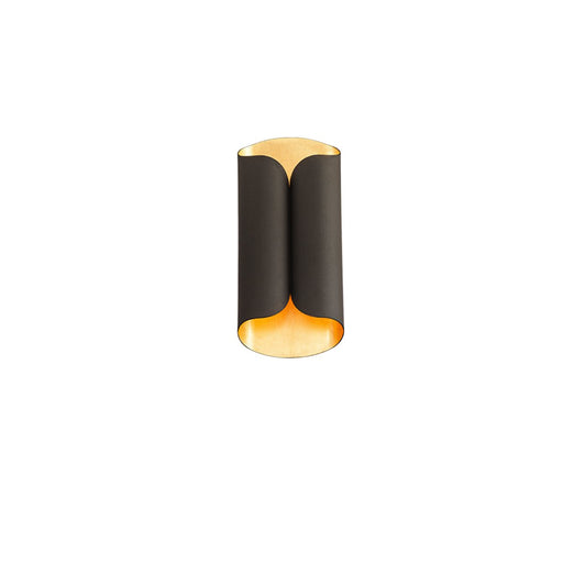 Opus Wall Sconce - Bronze & Gold Leaf Finish