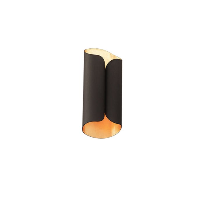 Opus Wall Sconce - Bronze & Gold Leaf Finish