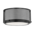 Load image into Gallery viewer, Oracle Large Flush Mount - Black Brass Finish
