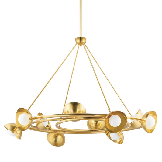 Oraibi Chandelier - Vintage Brass