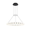 Load image into Gallery viewer, Orbet 30" Chandelier - Nightshade Black Finish
