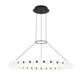 Load image into Gallery viewer, Orbet 36" Chandelier - Nightshade Black Finish
