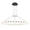 Load image into Gallery viewer, Orbet 42" Chandelier - Nightshade Black Finish
